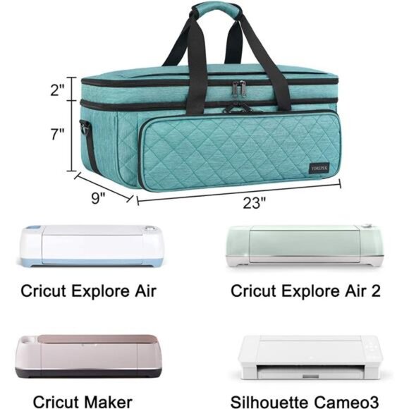 Double-Layer Carrying Case Compatible with Cricut Maker 3, Maker, Explore 3 - Picture 5 of 7